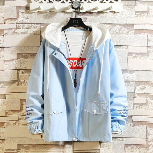 Loose Casual Plus Size Blouse For Young Students Coat - Mubimart
