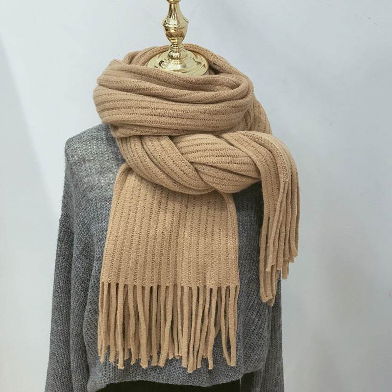 Winter Versatile Students Thickened Warm Scarves - Mubimart