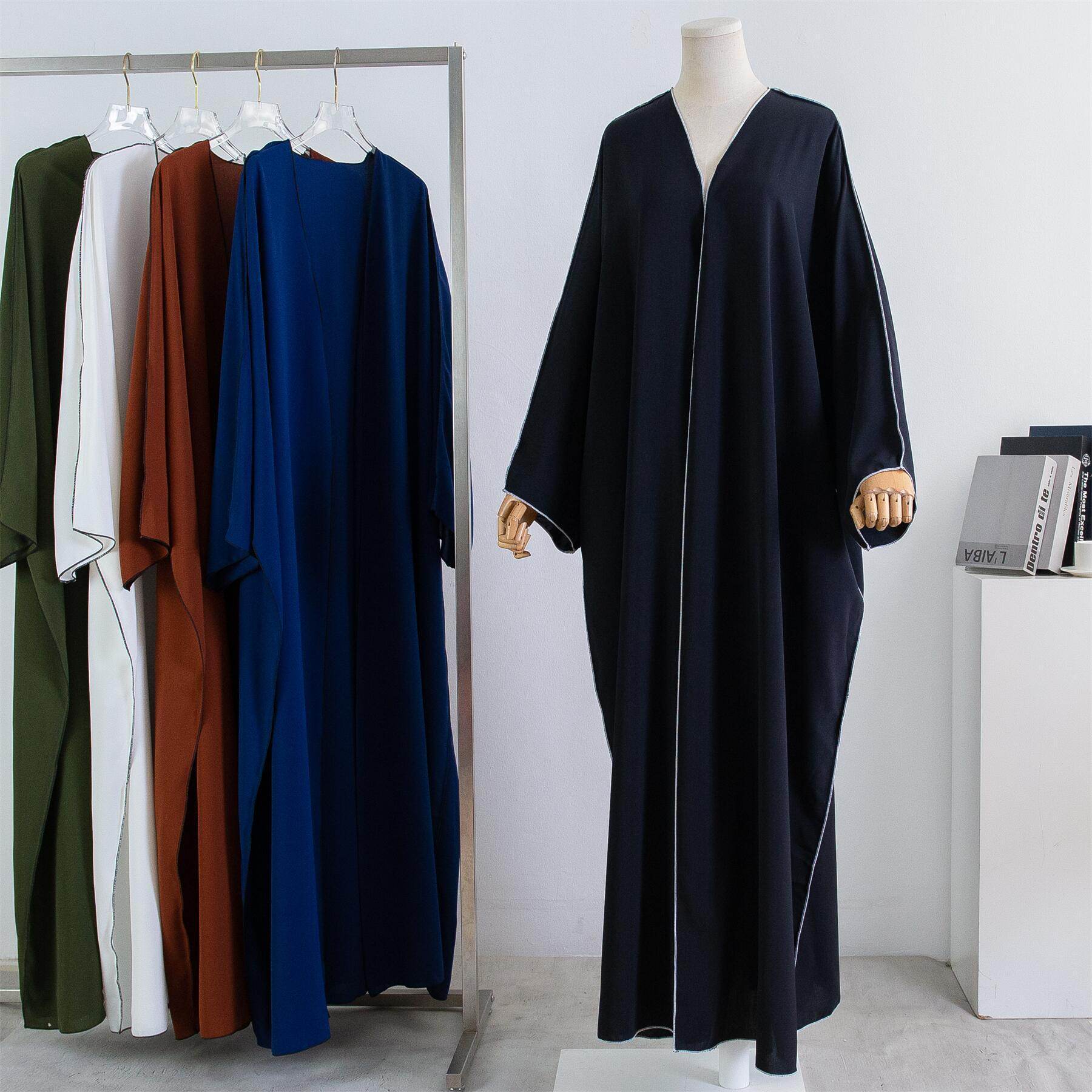 Middle East Arab Women's Clothing Casual Cardigan Plus Size Robe - Mubimart