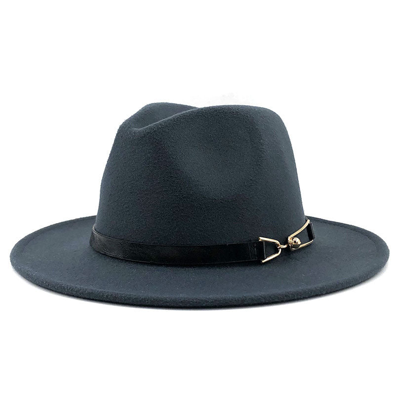 Populaire Fedora Britse Vintage Top Fashion Dames Wollen Hoed