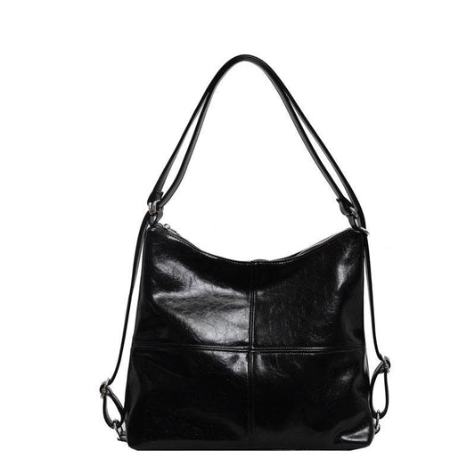 Color Contrast Patchwork Tote Bag For Women - Mubimart