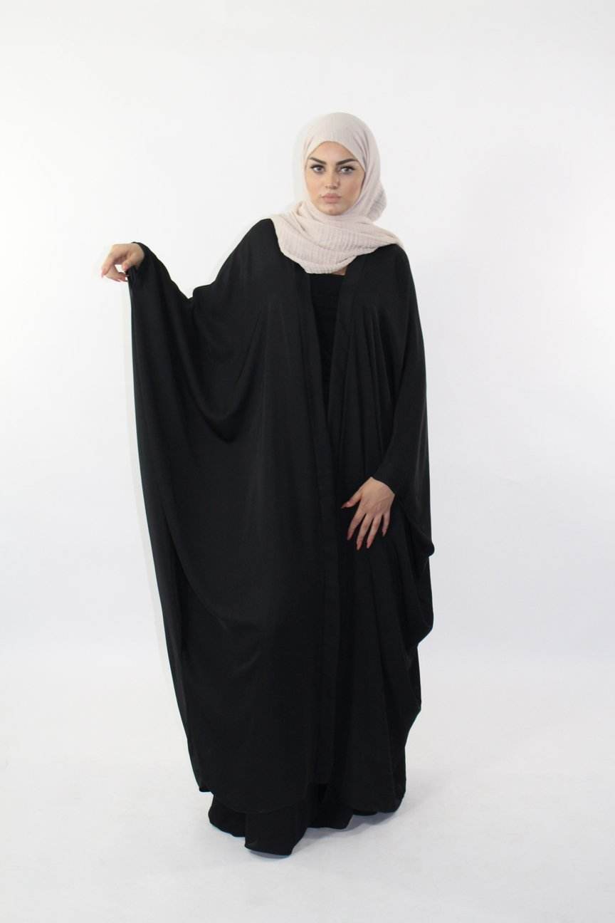 Women's Solid Plus Size Cardigan Robe - Mubimart
