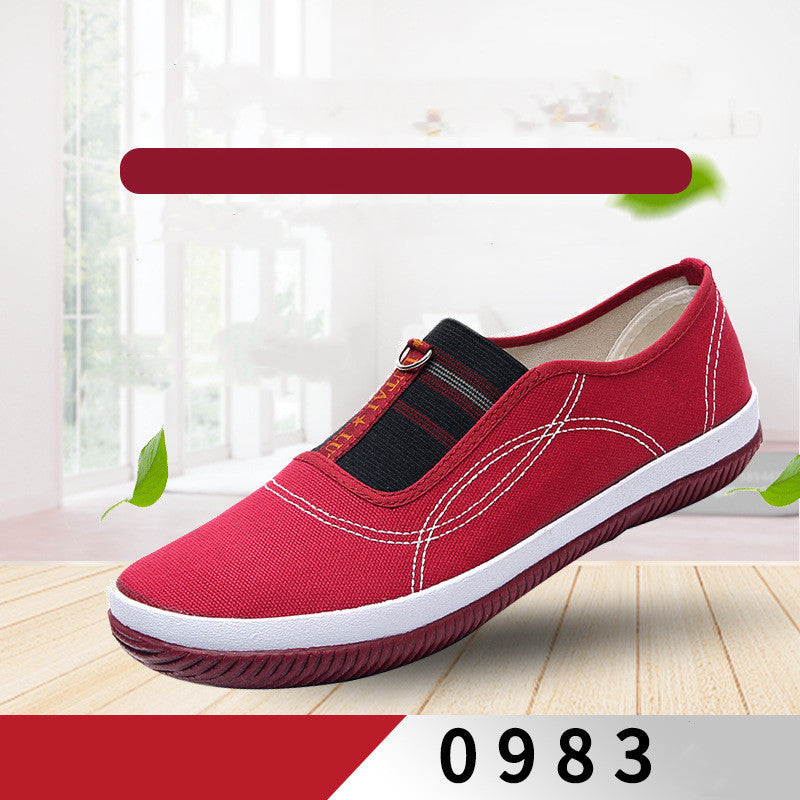 Women's Elastic Cloth Shoes For Work And Leisure