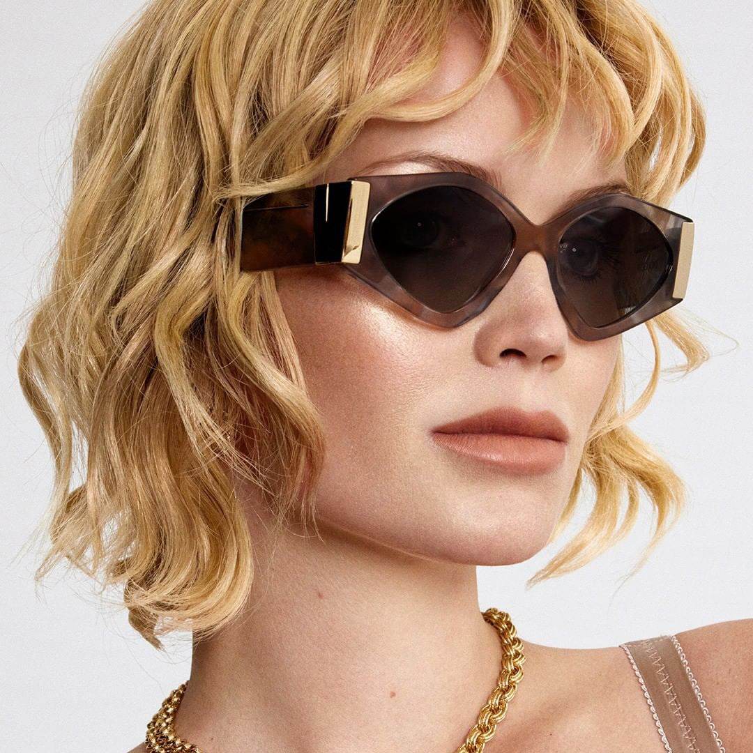 Fashion Small Frame Cat Eye Female Sunglasses - Mubimart