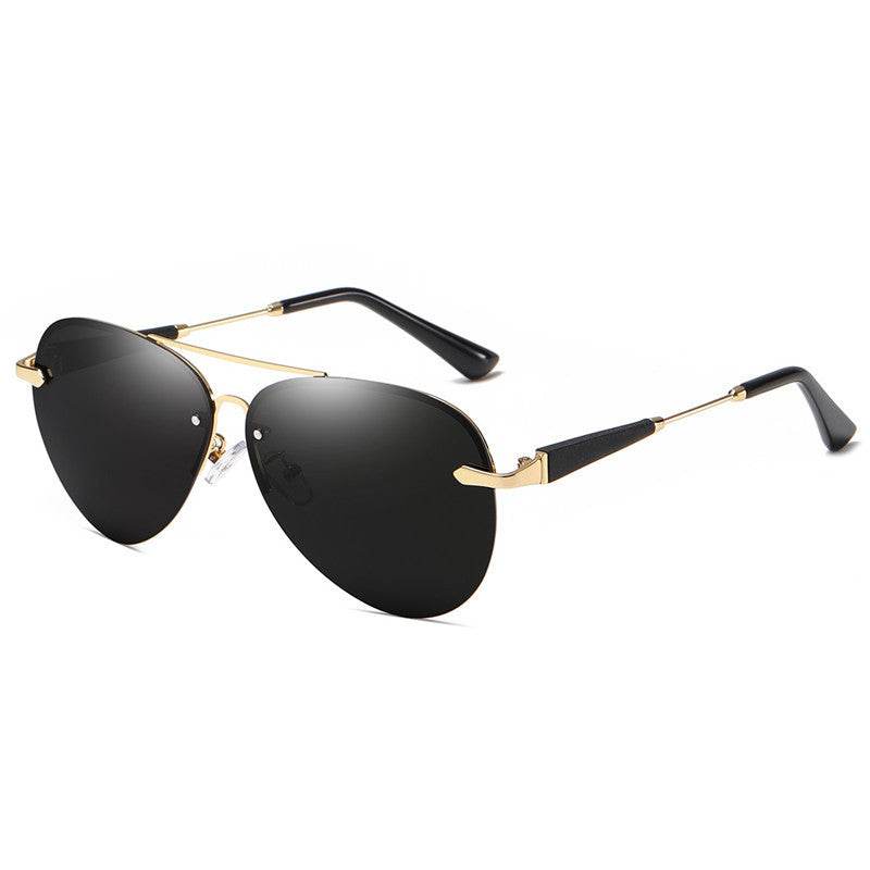 Polarized Sunglasses Classic Rimless - Mubimart