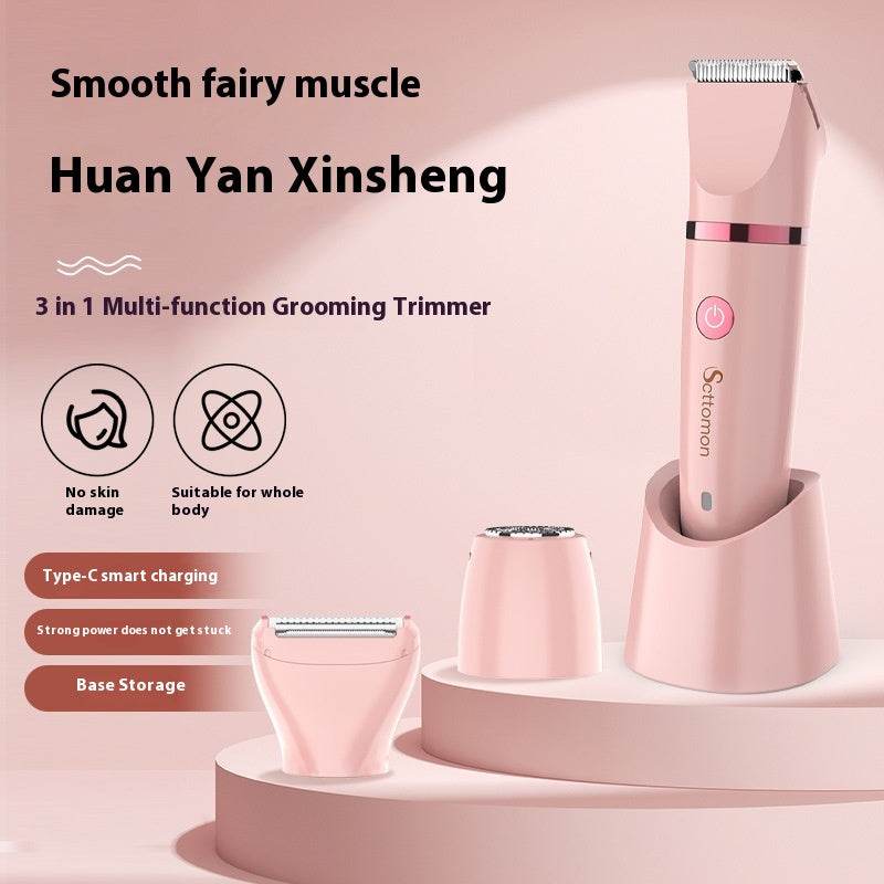 Women's Electric Three-in-one Lady Shaver - Mubimart