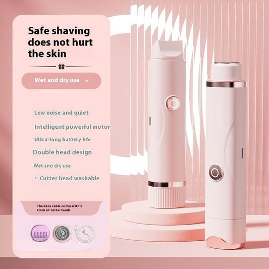 Women's Double-headed Lady Shaver Private Parts Trimmer - Mubimart