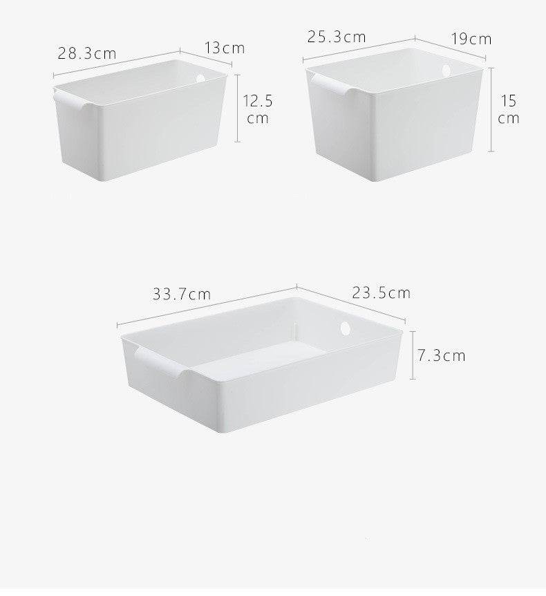 A4 file picture book plastic finishing basket - Mubimart