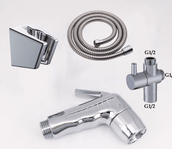ABS plastic bidet set toilet flush toilet spray gun - Mubimart