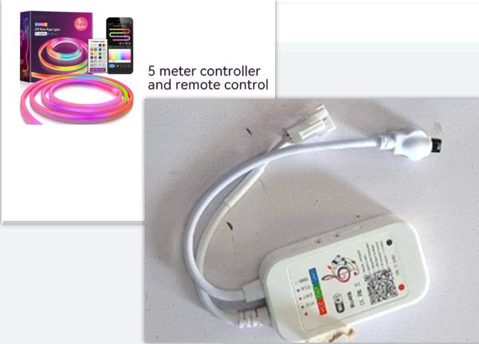APP Application Control Graffiti Smart LED Light With Neon Strip - Mubimart