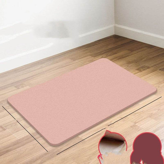 Absorbent Mat Diatom Mud Anti-slip - Mubimart