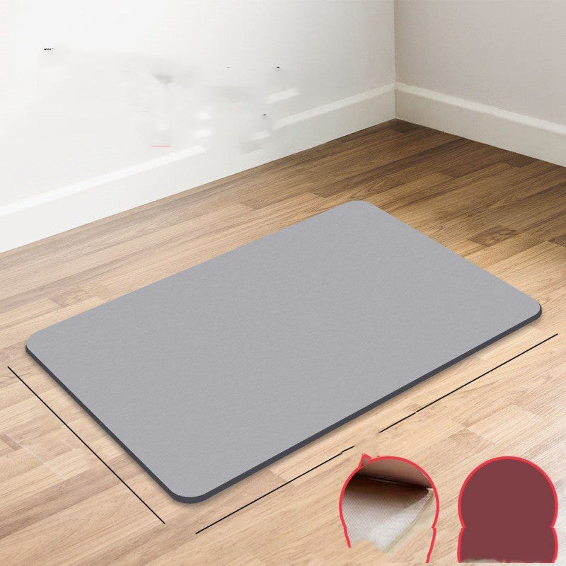 Mubimart Absorbent Mat Diatom Mud Anti-slip Mubimart 