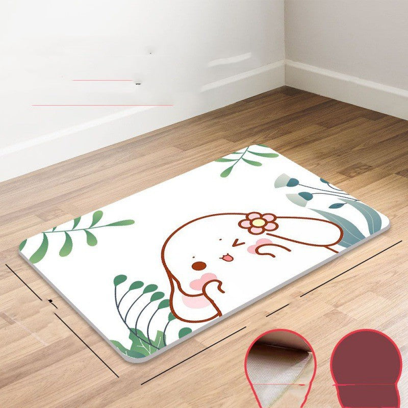 Mubimart Absorbent Mat Diatom Mud Anti-slip Mubimart 