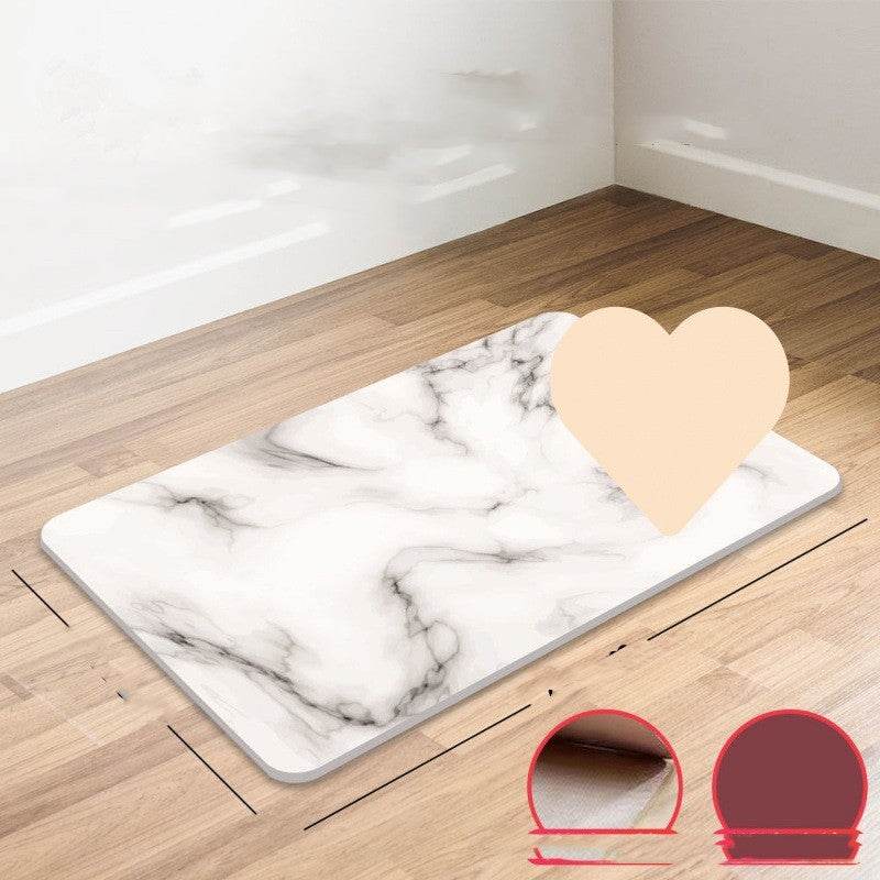 Absorbent Mat Diatom Mud Anti-slip - Mubimart