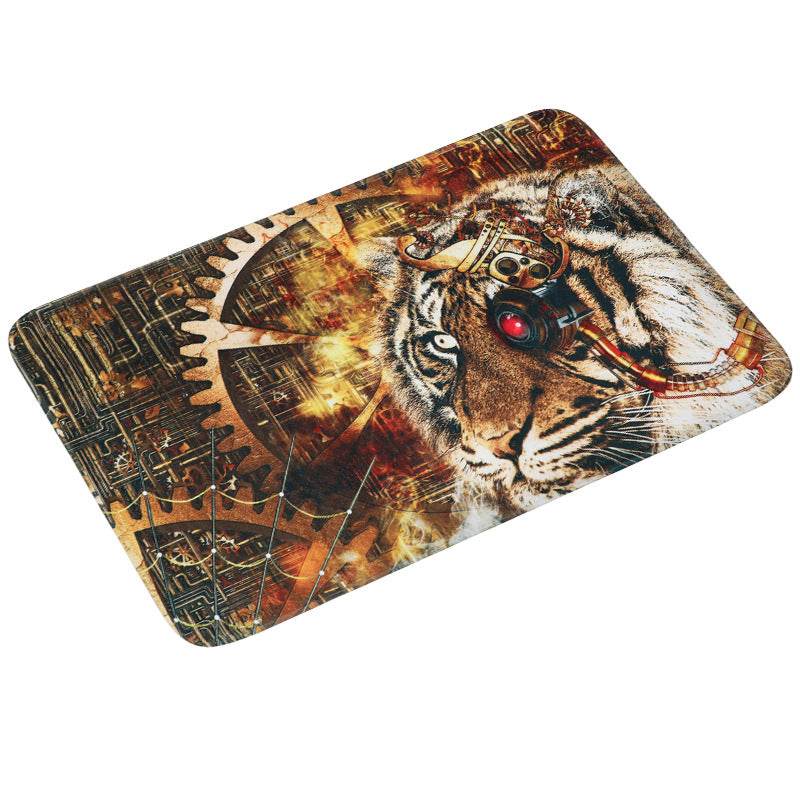 Absorbent bathroom non-slip mat floor mat - Mubimart