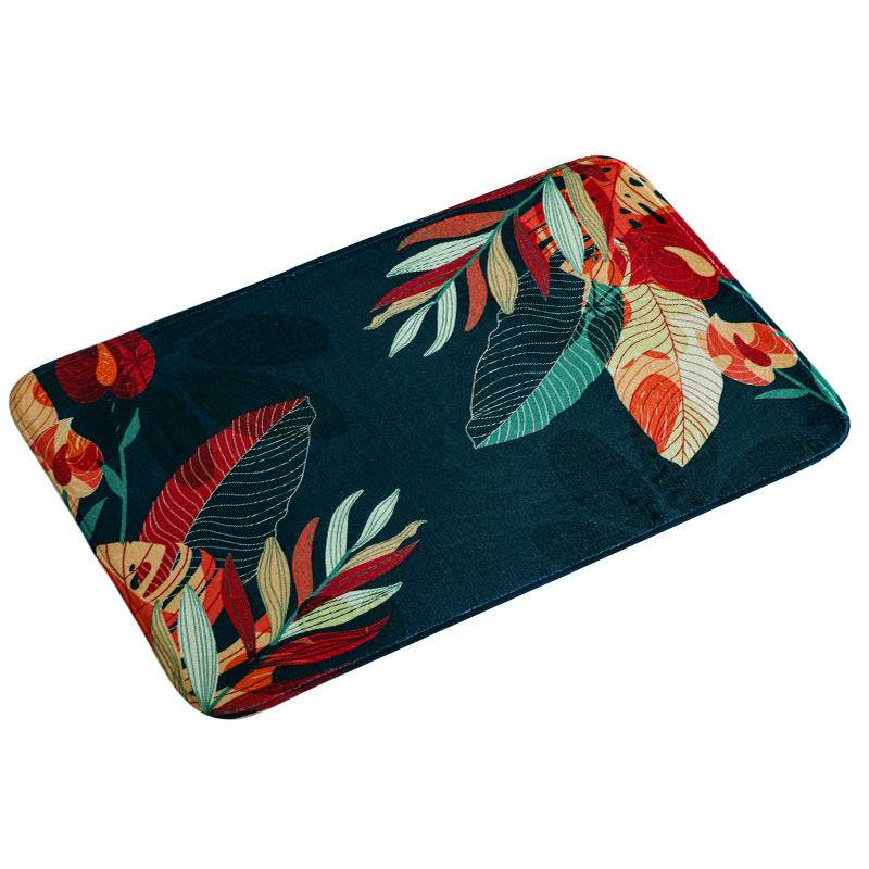 Absorbent bathroom non-slip mat floor mat - Mubimart