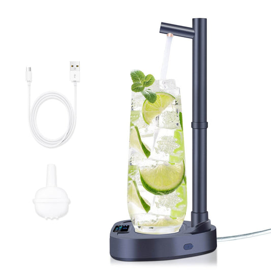 Added Extension Tupe Water Dispenser Automatic Water Bottle Desktop Rechargeable Water Dispenser With Stand - Mubimart