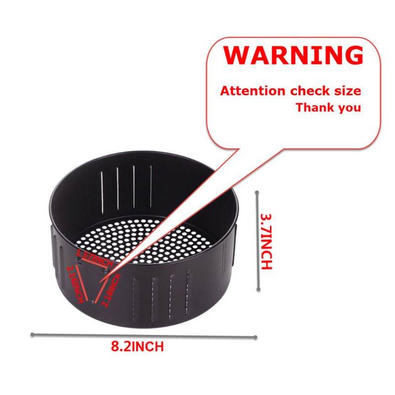 Air Fryer Accessories Liner Food Basket - Mubimart