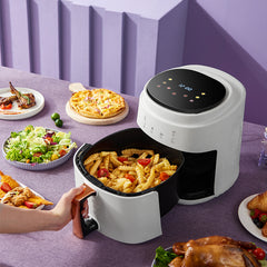 Air Fryer Large Capacity 6L 8L Intelligent Electric Fryer - Mubimart -  