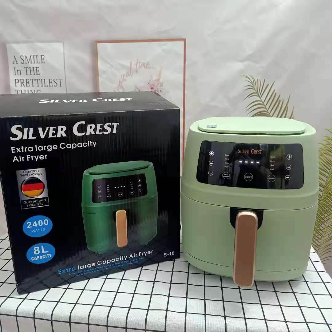 Air Fryer Large Capacity 6L 8L Intelligent Electric Fryer - Mubimart
