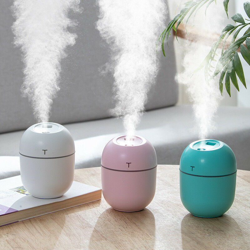 Air Humidifier Mini Ultrasonic USB Essential Oil Diffuser Car Purifier Aroma Anion Mist Maker For Home Car - Mubimart -  