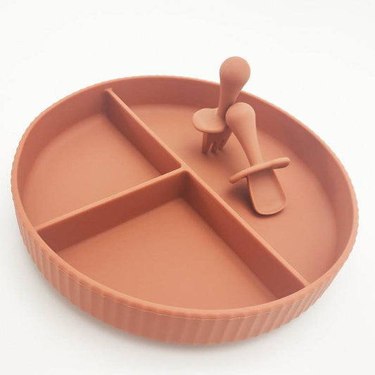 All-In-One Children's Dinner Plate Set - Mubimart