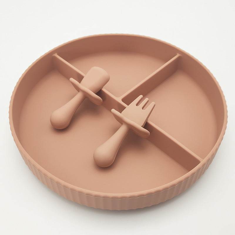 All-In-One Children's Dinner Plate Set - Mubimart