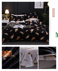 Aloe Cotton Sheets Four-piece Bedding - Mubimart -  