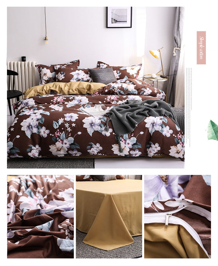 Aloe Cotton Sheets Four-piece Bedding - Mubimart -  