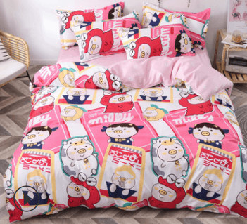 Aloe Cotton Sheets Four-piece Bedding - Mubimart