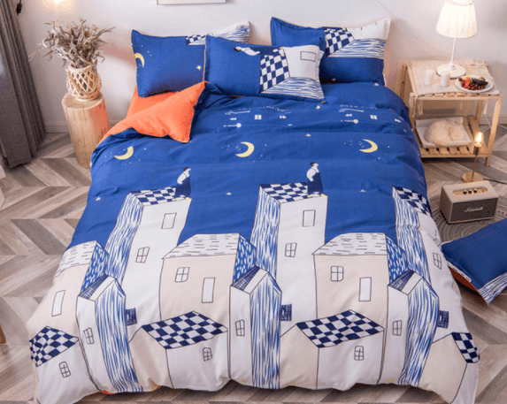 Aloe Cotton Sheets Four-piece Bedding - Mubimart