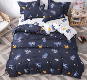 Aloe Cotton Sheets Four-piece Bedding - Mubimart