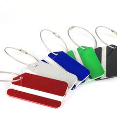 Aluminum Alloy Metal Luggage Tag - Mubimart -  