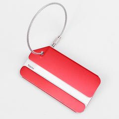 Aluminum Alloy Metal Luggage Tag - Mubimart -  