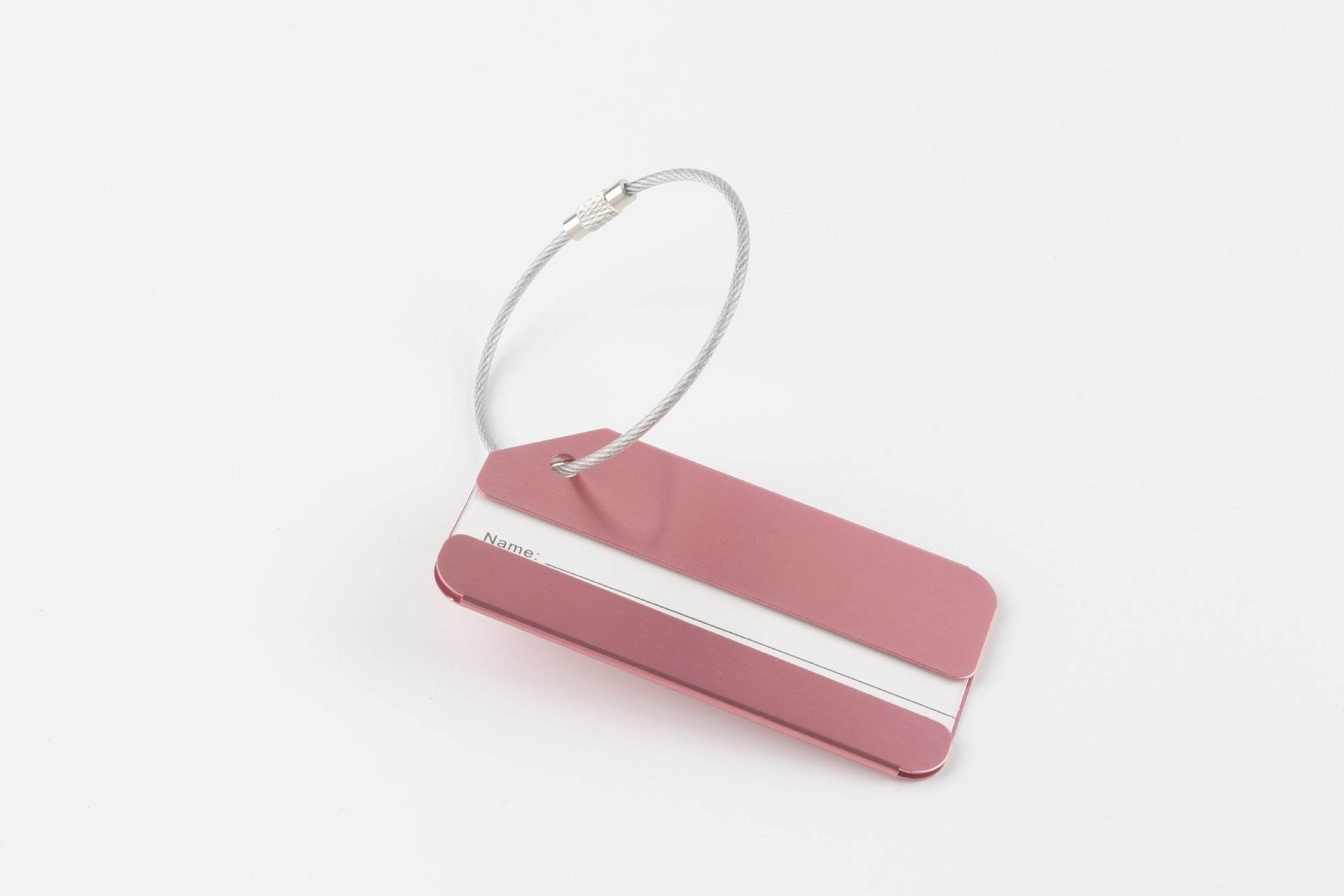 Aluminum Alloy Metal Luggage Tag - Mubimart