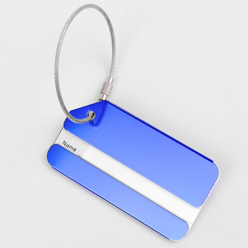 Aluminum Alloy Metal Luggage Tag - Mubimart -  