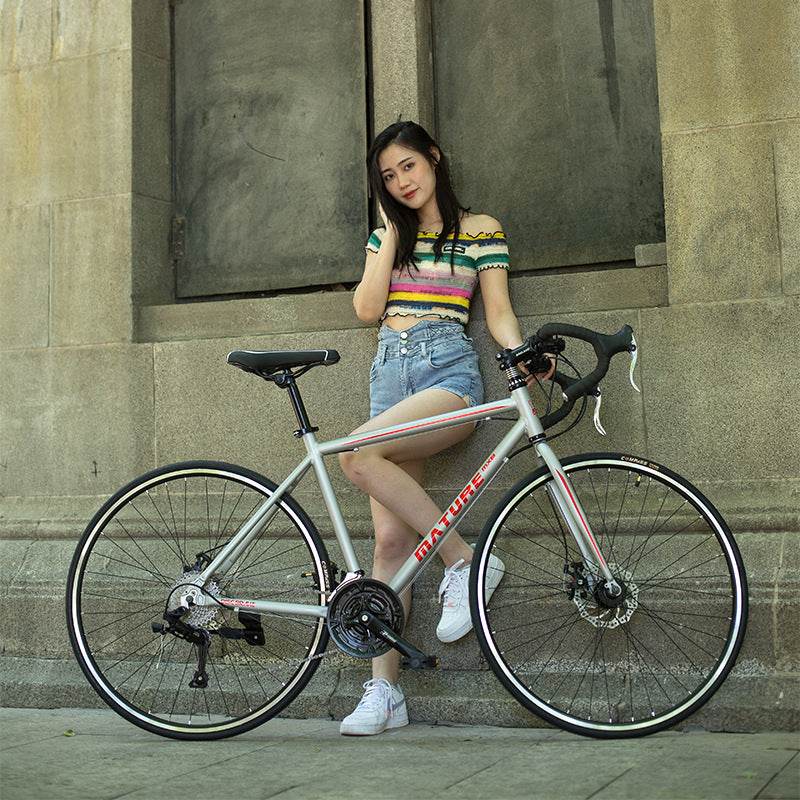 Aluminum Alloy Road Bike Flat Handle - Mubimart