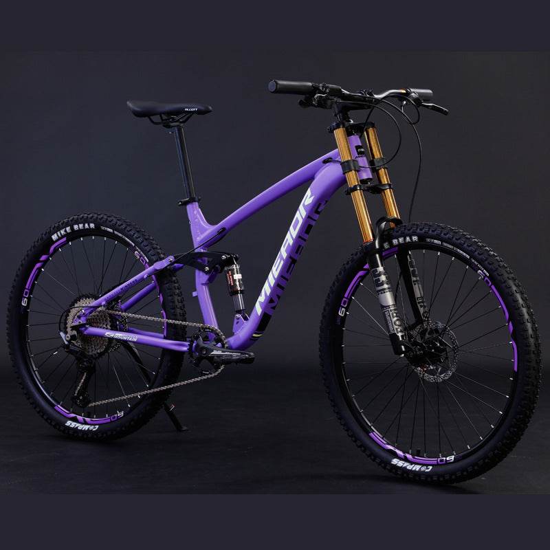 Aluminum Alloy Soft Tail Oil Brake Damping Mountain Bike Bicyc - Mubimart