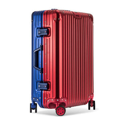 Aluminum Magnesium Alloy Luggage Large Capacity Trolley Case - Mubimart -  