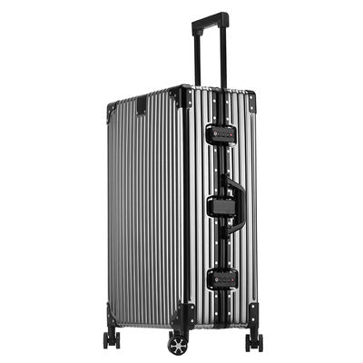 Aluminum Magnesium Alloy Luggage Large Capacity Trolley Case - Mubimart -  