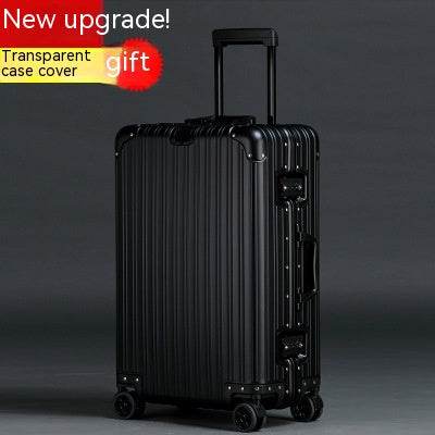Aluminum Magnesium Alloy Luggage Large Capacity Trolley Case - Mubimart