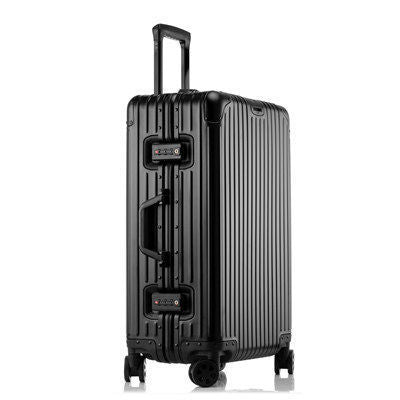 Aluminum Magnesium Alloy Luggage Large Capacity Trolley Case - Mubimart -  