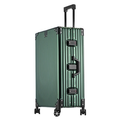 Aluminum Magnesium Alloy Luggage Large Capacity Trolley Case - Mubimart -  