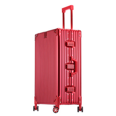 Aluminum Magnesium Alloy Luggage Large Capacity Trolley Case - Mubimart -  