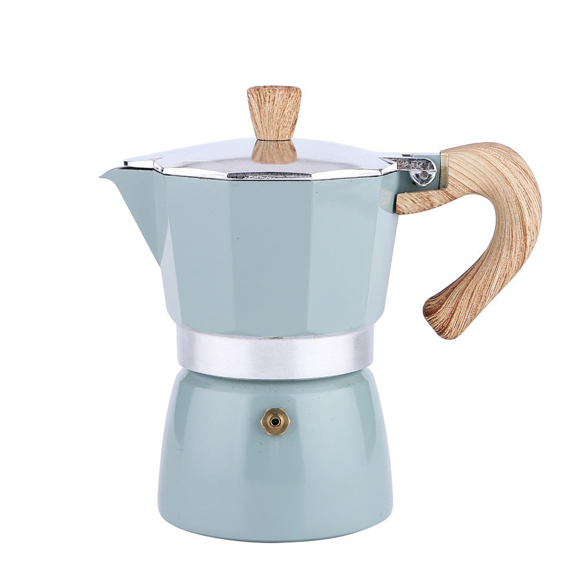 Aluminum Mocha Pot Coffee Maker - Mubimart -  