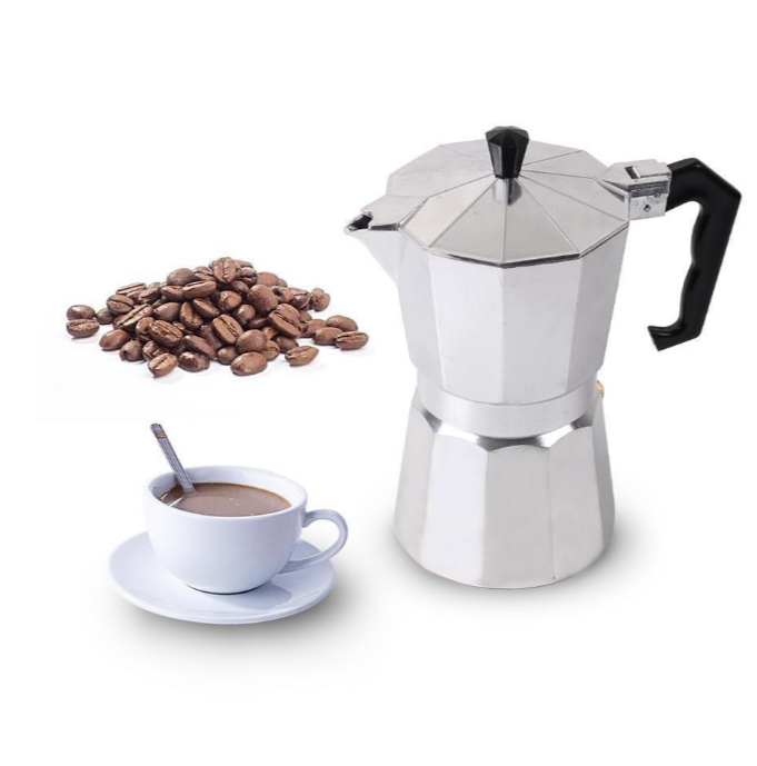 Aluminum Mocha Pot Coffee Maker - Mubimart - Coffee maker 