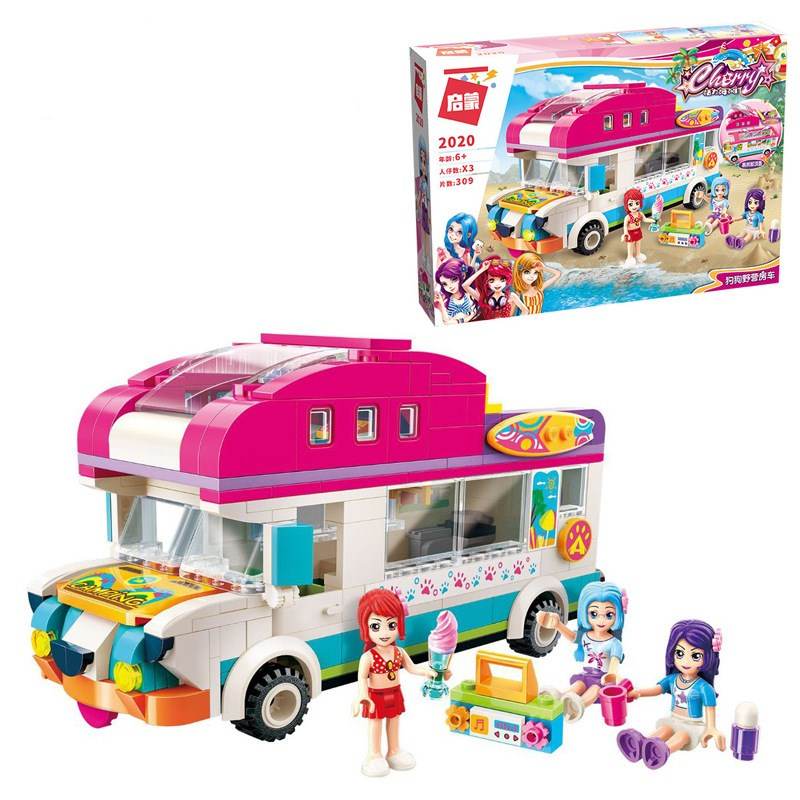Amusement park building block toys - Mubimart