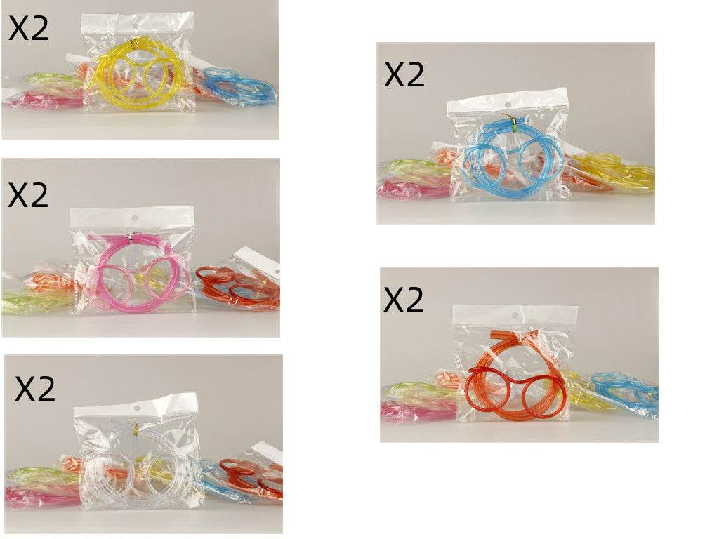 And Funny Creative Art DIY Styling Straws - Mubimart