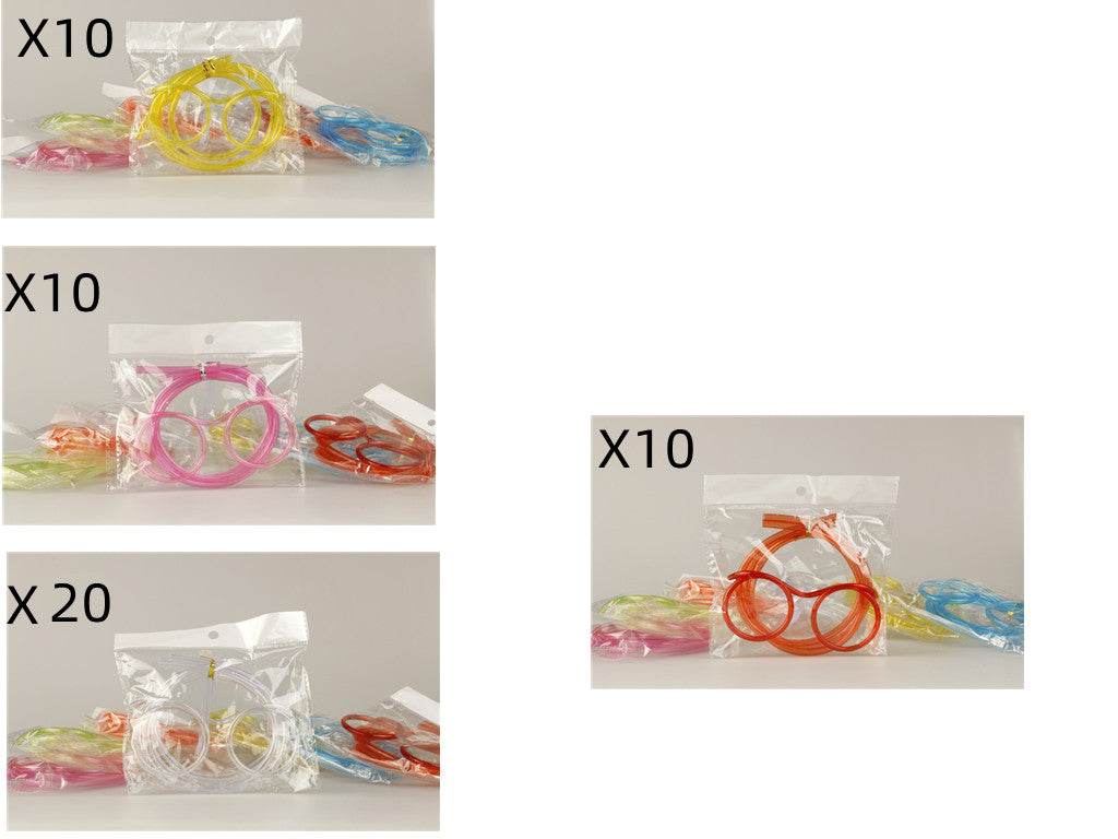 And Funny Creative Art DIY Styling Straws - Mubimart