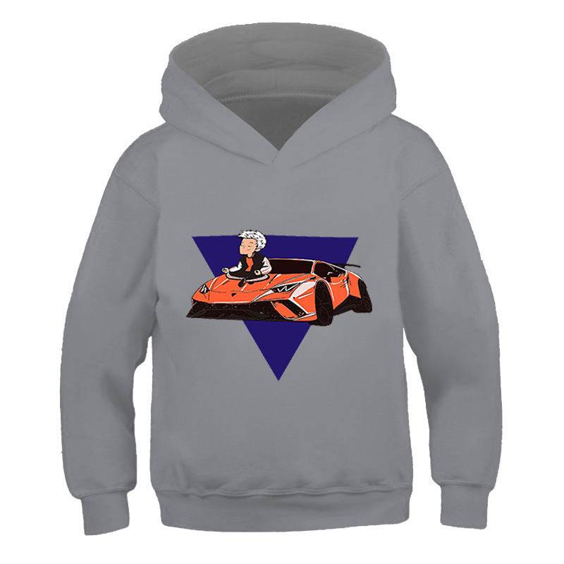 Anime Casual Spring And Autumn Hooded Sweater - Mubimart